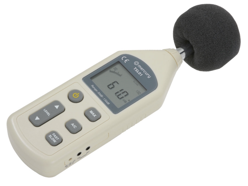 Mercury TSL01- Sonometro digital.