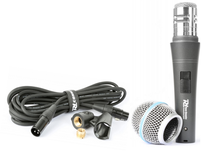 Power Dynamics PDM660. -- Microfono de condensador para vocal y guitarra