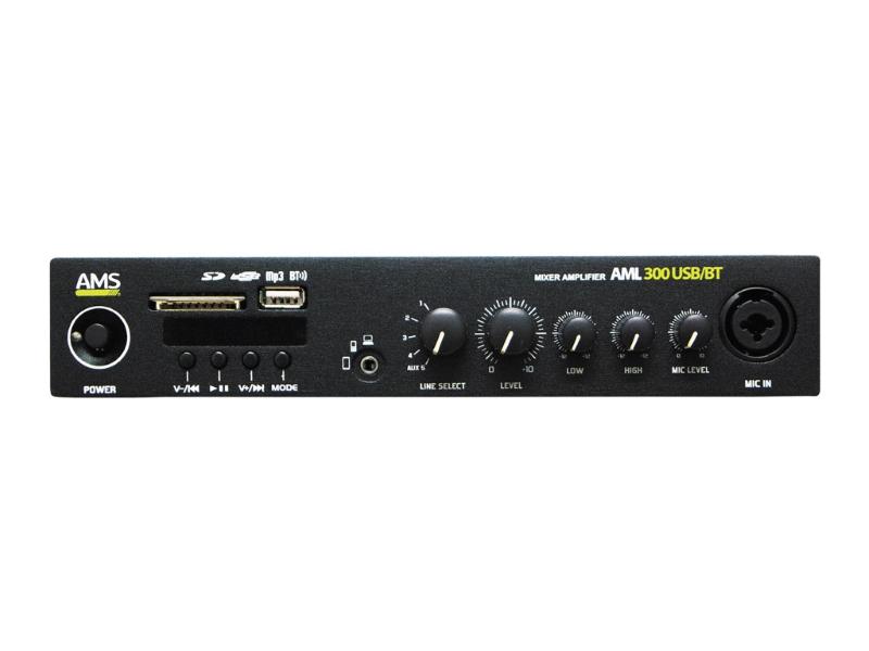 AMS -- AML300USB BT -- amplificador 300w