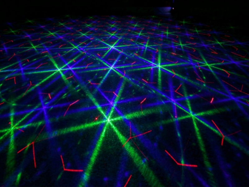 BeamZ Bianca Doble Laser 330mW RGB Gobo IRC