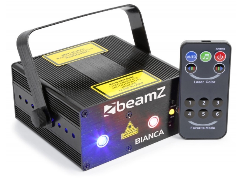 BZ 152660 BeamZ Bianca Doble Laser 330mW RGB Gobo IRC