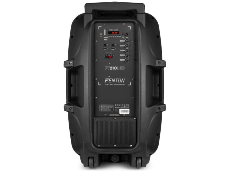 Fenton FT210LED-- Sistema portÃ¡til de sonido 2x 10"