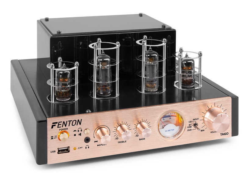 Fenton TA60 -- Amplificador estereo hibrido valvulas.