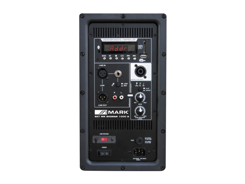 Mark Bigman 1000A -- Sistema de audio 1000w rms.