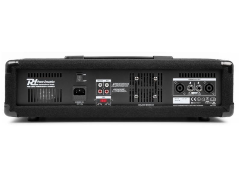Power Dynamics PDM C405A-- Mezclador 4 canales amplificado- USB