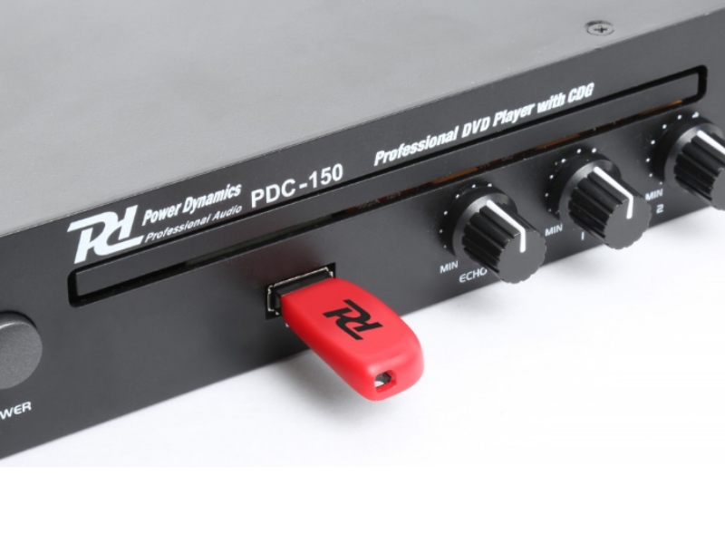 Power Dynamics PDC150 Reproductor CD DVD Karaoke
