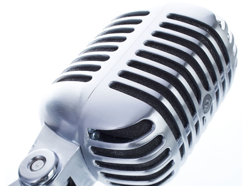 Shure 55SH SII- Microfono retro cromado