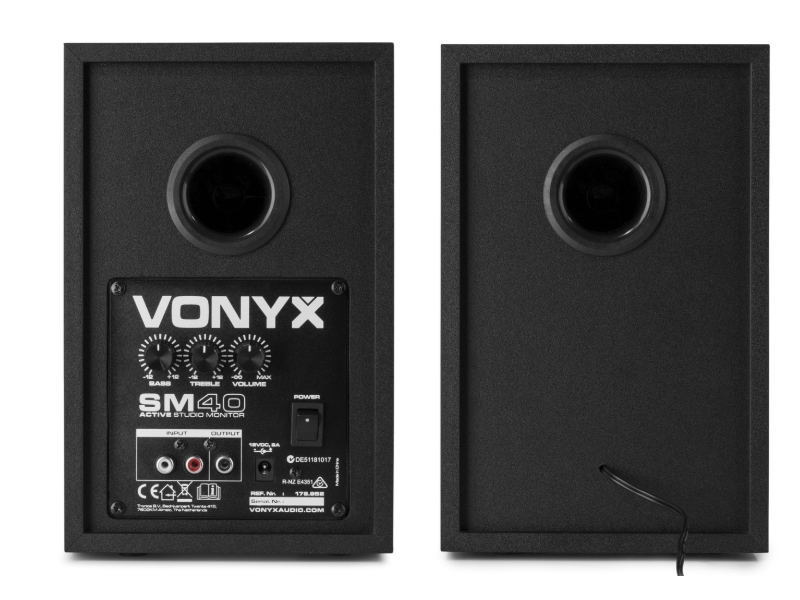 Vonyx SM40 Monitores de estudio activo 4"