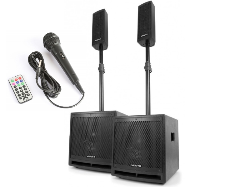 Vonyx VSA15 Altavoces activos Bi-Amplificados 15  Audio Oferta - Tienda on  line de sonido y efectos de iluminación