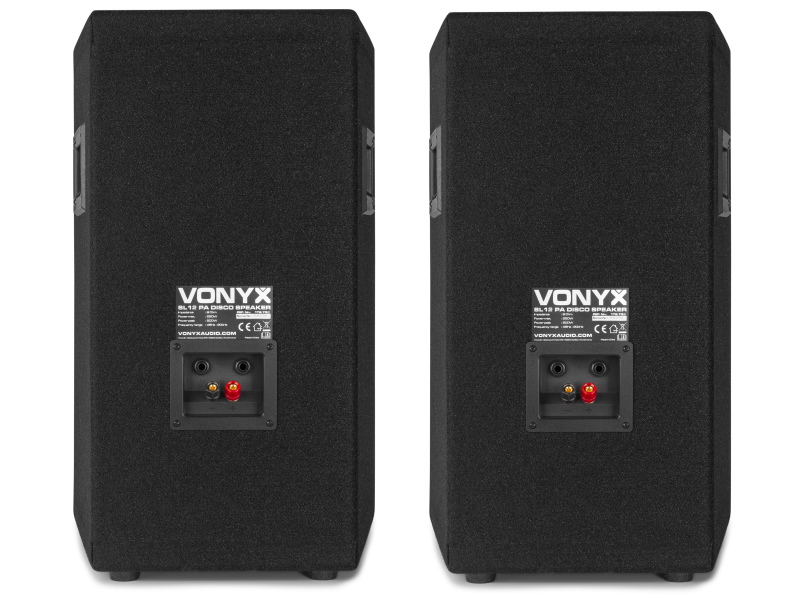 Vonyx SL12 -- 2 Cajas acusticas pasivas 12