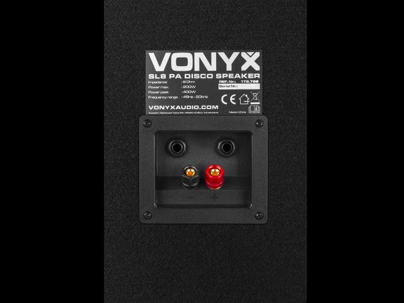 Vonyx SL8 -- 2 Cajas acusticas pasivas 8