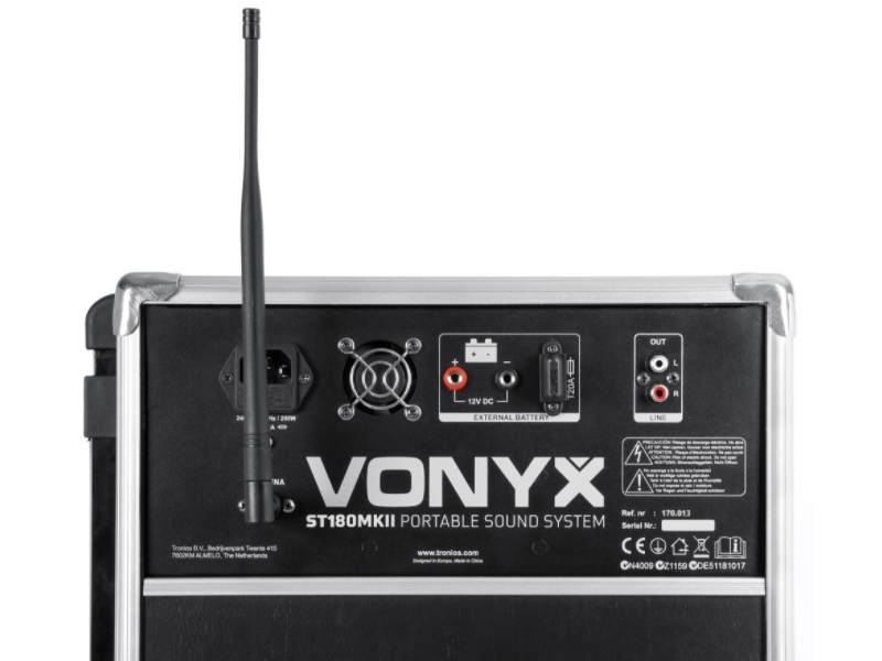 Vonyx ST180 -Altavoz portatil 450w