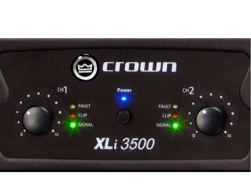 Crown XLi 3500- Etapa profesional 2700w