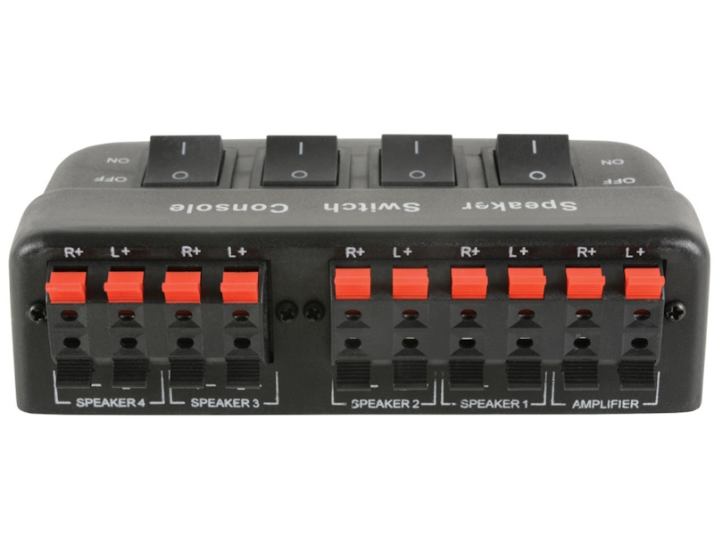 AD-SPK42 - Selector de altavoces de 4 VÃ­as