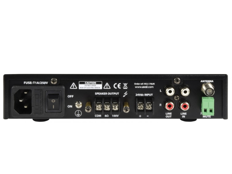 Adastra UM30 -- Amplificador compacto 30w, USB / FM / BT
