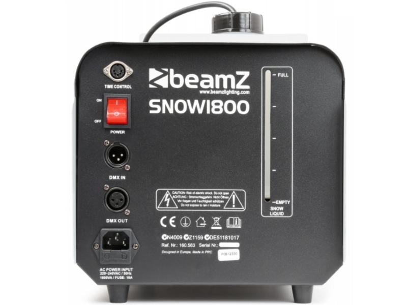 BeamZ Snow1800 Maquina de nieve