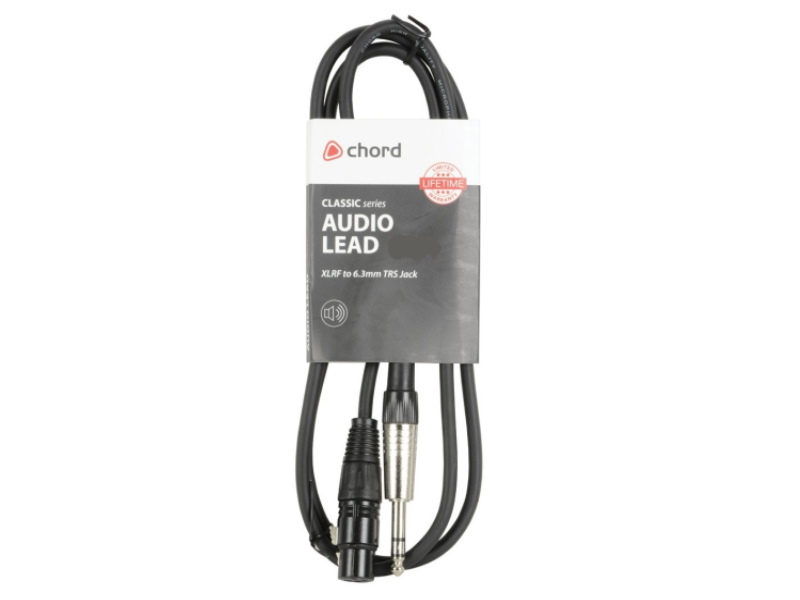Chord --Cable de microfono balanceado 1,5mtrs