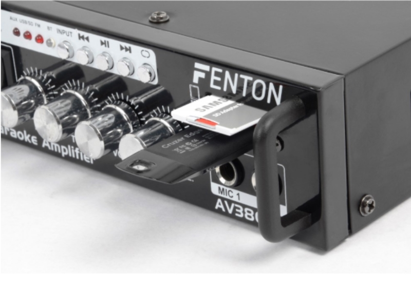Fenton AV380BT- KaraoKe USB-SD-Bluetooth