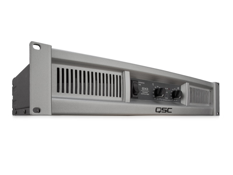 QSC GX3 - etapa de potencia 2 x 300w. con crossover