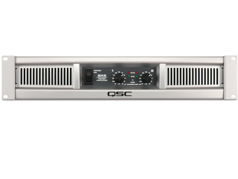 QSC GX5 - etapa de potencia 2 x 700w. con crossover