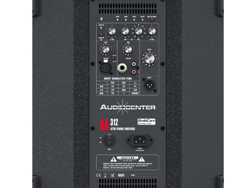 Audiocenter SA3-12 --Altavoz activo 12" con DSP
