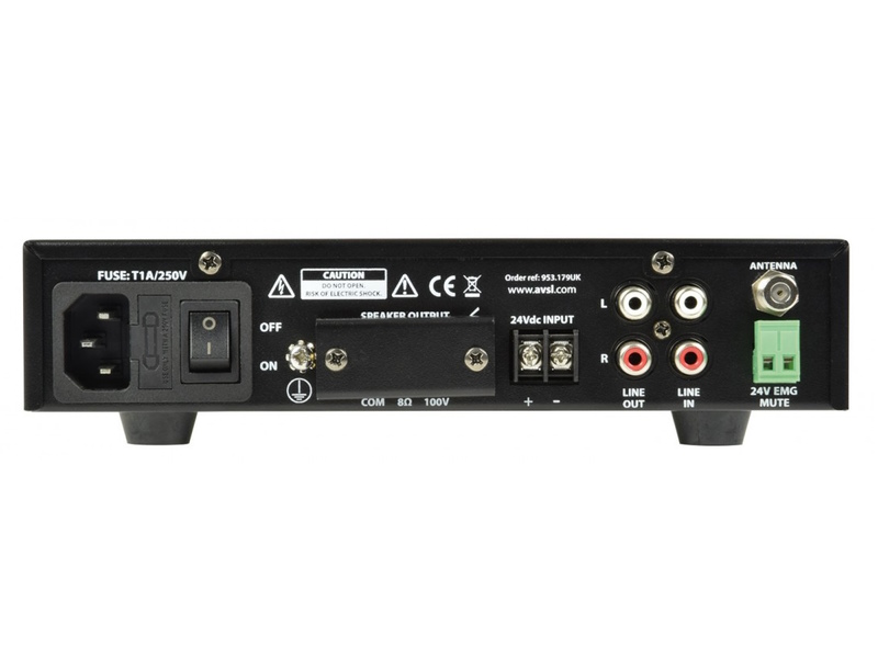 Adastra UM90 -- Amplificador compacto 90w, USB / FM / BT