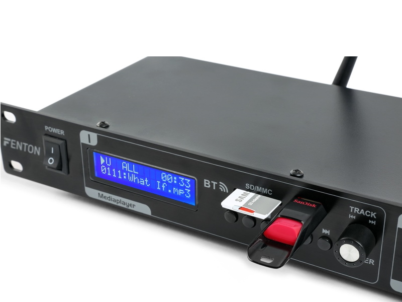 Fenton VX2USB -- Doble reproductor USB/SD/BT con grabacion