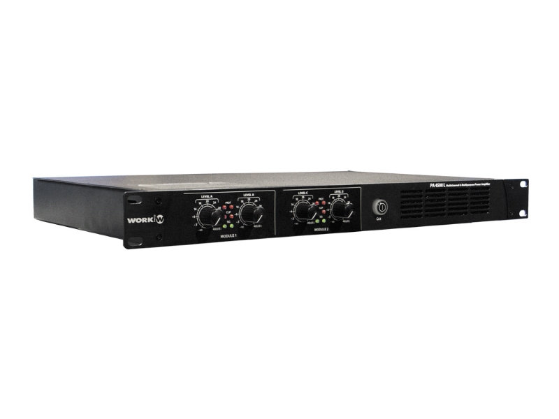 Work Pro PA 4500L -- Amplificador 4 zona x 500w